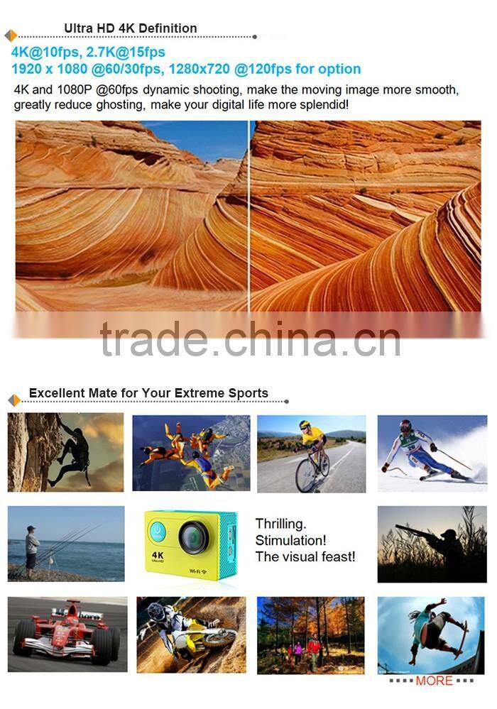 G2 4k ultra hd action camera underwater video camera