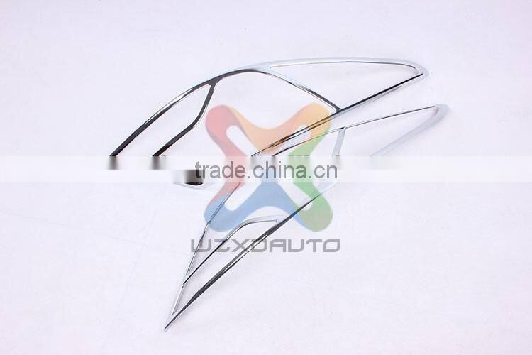 SET CHROME REAR TAIL LIGHT LAMP COVER TAIL LAMP COVER FOR VERNA 2014