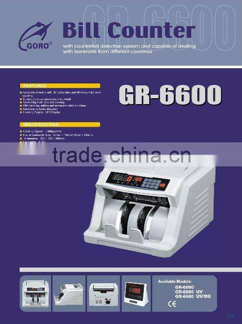 Counterfeit Money Detector GR- 6600