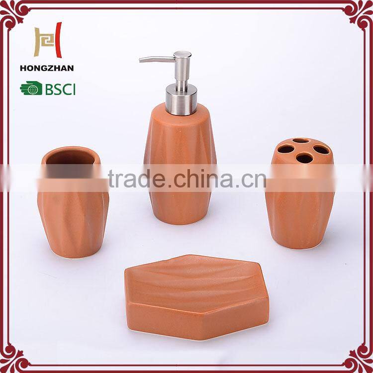Creative New style ceramic Bathroom Set 4pcs