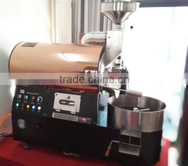 Stainless steel coffee bean roaster for home use