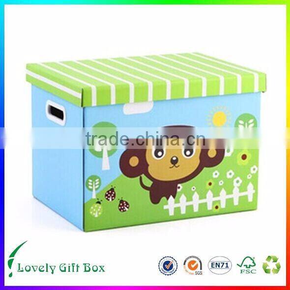 China factory recyclable paper apparel gift box with high quality