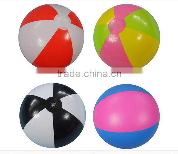 pvc inflatable beach ball with logo printing