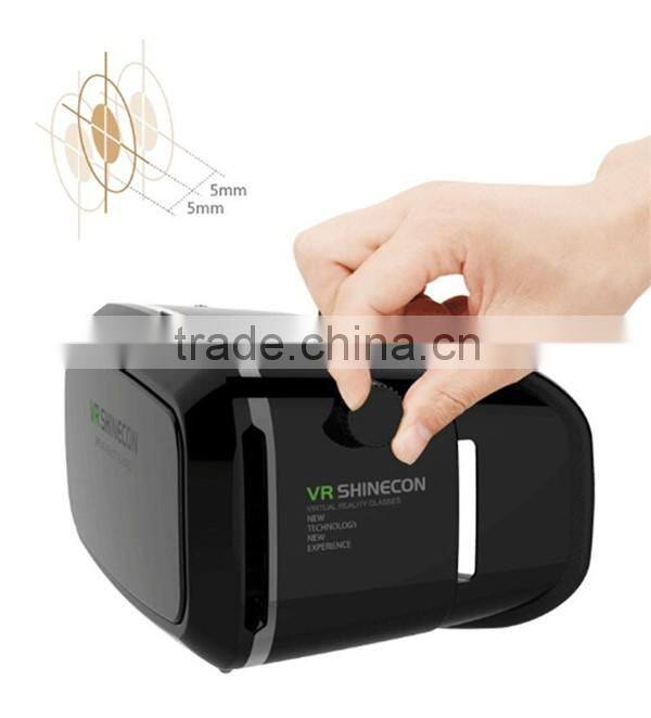wholesale alibaba vr shinecon and high quality vr case 3.0 3d glasses virtual reality