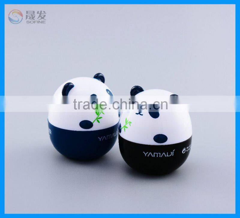 Panda shapes hand cream container