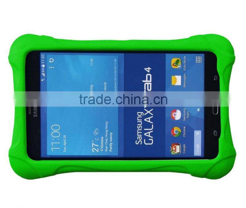 Hot for samsung tab 4 7 inch tablet cover case full body protective case with tempered glass film