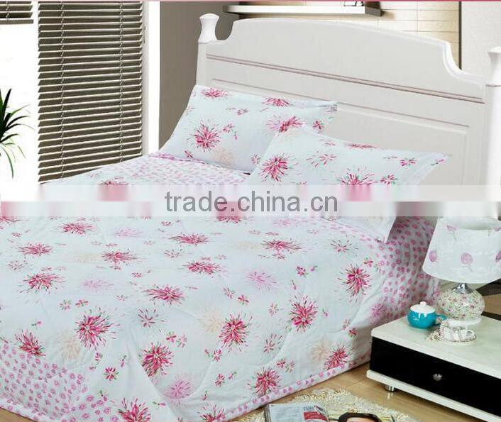 Luxury wholesale hotel textile products flat sheet/quilt cover /pillow case/quilt/pillow
