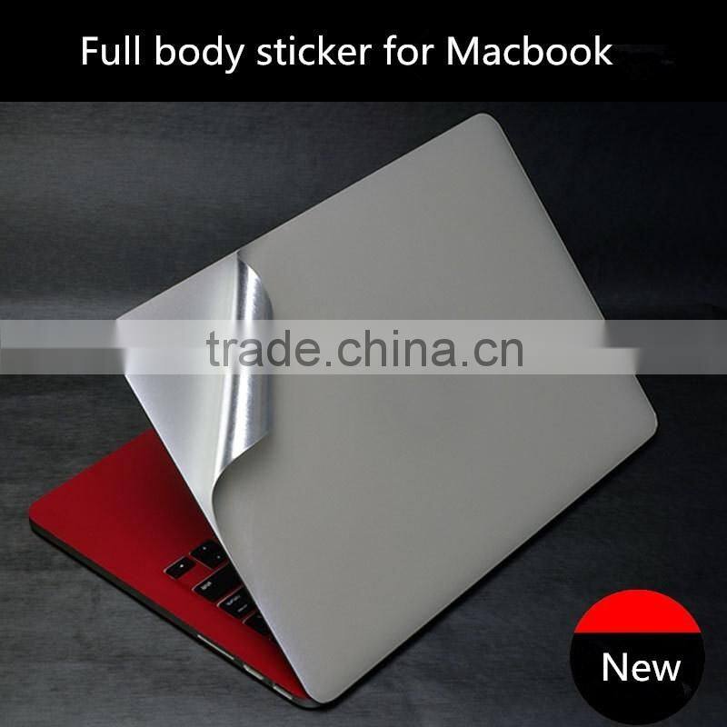 Super slim for macbook sticker full body decal skin cover, China supplier