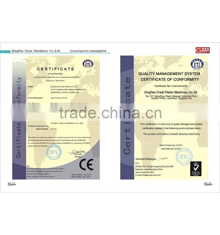 China Factory Supplier Blow Molding Machine for Plastic Road Barrier Machinery with Good Quality