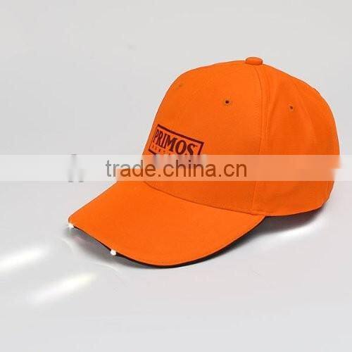 Wholesale fitted LED promotion baseball cap