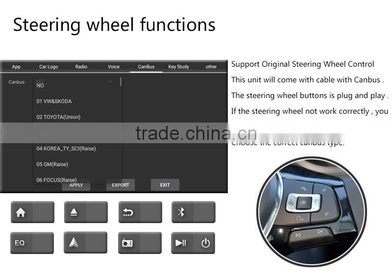 Cheap 8 Inch High quality double din Special and Humanized Design car gps dvd player for VW skoda