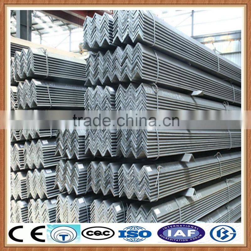 Q195 Q235 Q345 galvanized angle steel/ steel angle bar made in china