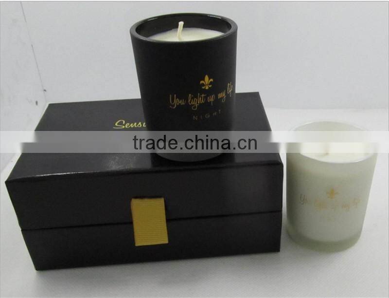 Custom made cheap candle cardboard paper box