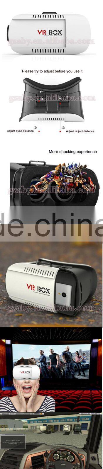 Popular Google cardboard vr box vr glasses virtual reality , vr 3d glasses for smartphones