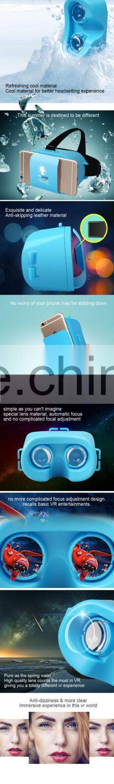 Newest Vr Box 3d Glasses 2.0 Version Virtual Reality 3d Moives Cardboard+bluetooth