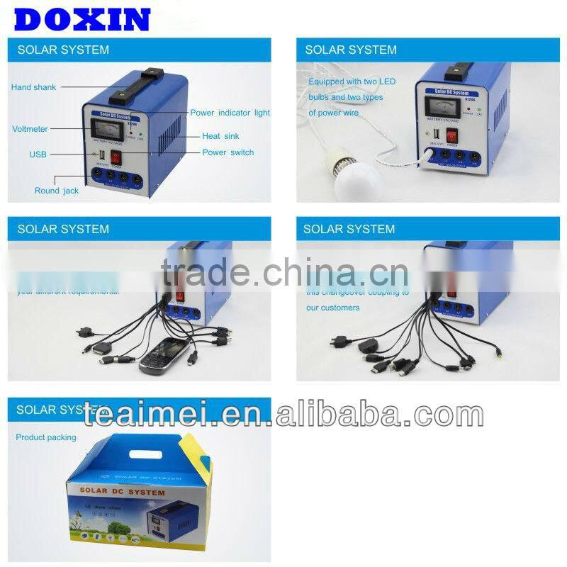 Good price!DC home solar electricity generator generation system for home indoor