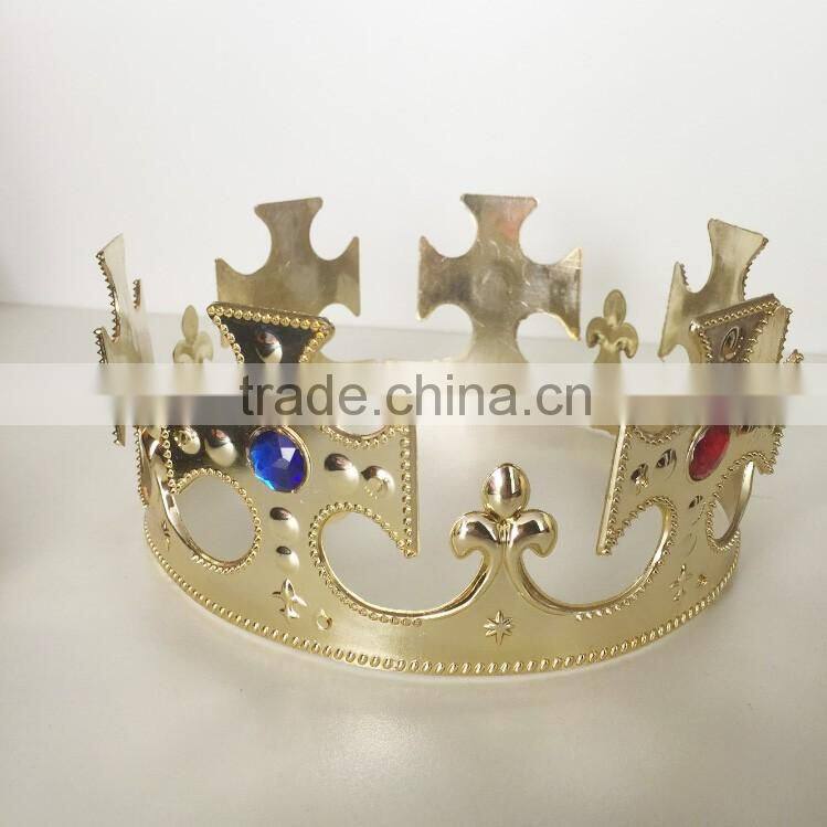 Plastic Crown Tiaras For Birthday Princess Angel Costume Crown