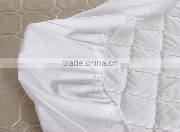 cotton polyester bed sheets bed protector spannbettlaken