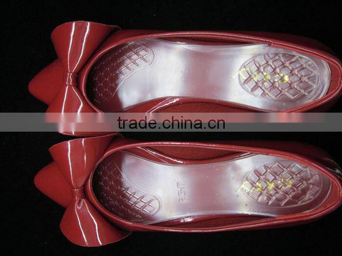 Transparent high heel 3/4 gel insole