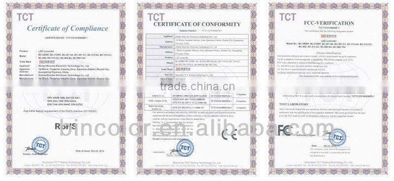 DC5V-24V 2 channel high power led RGB amplifier led power repeater