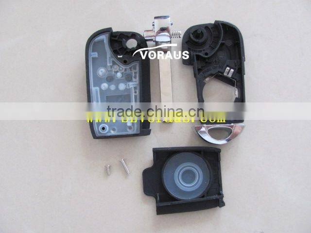 High quality Che 3 button flip converted key shell (HU100)