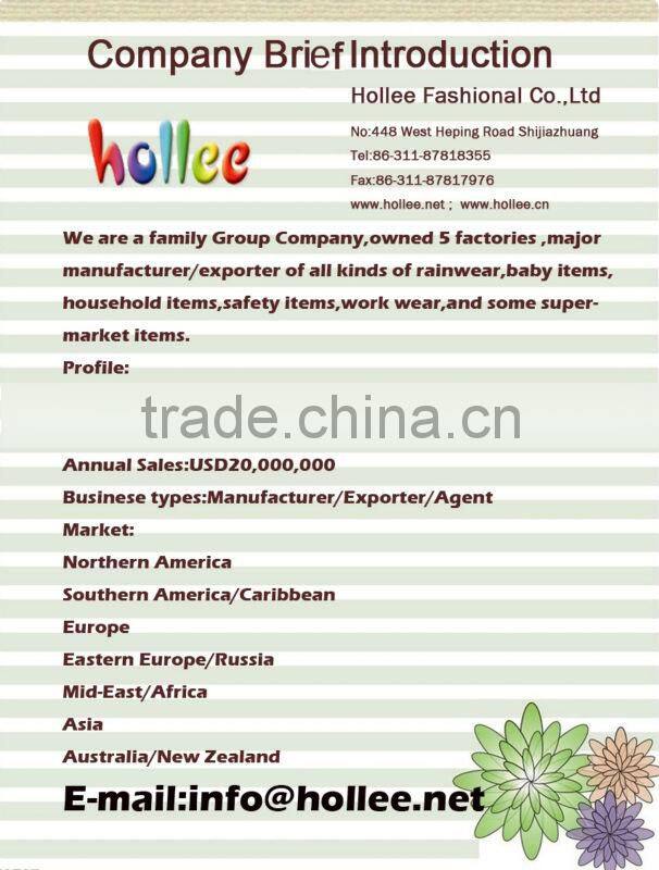 2013 OEM pvc rain gear