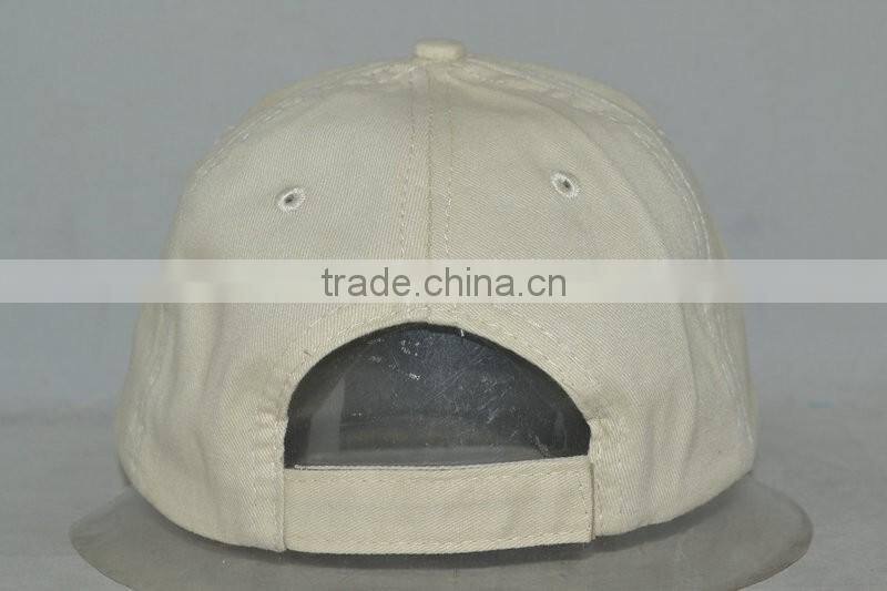 BLANK CAP / BASEBALL CAP / cream