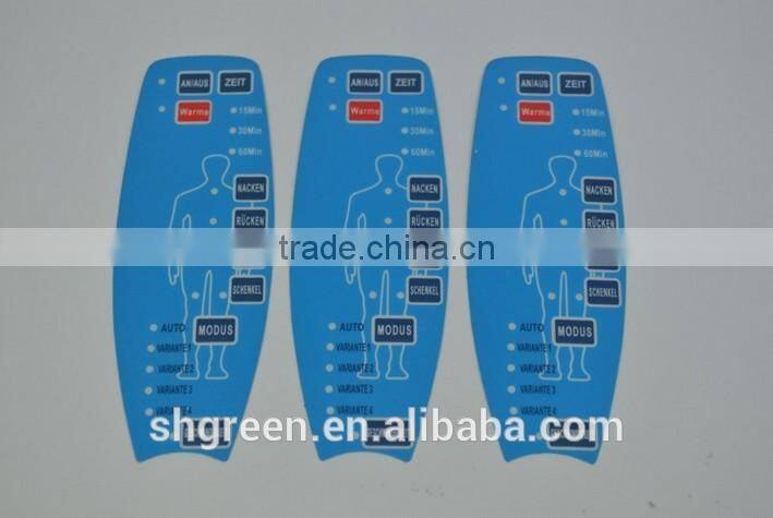 Clear adhesive vinyl sticker label for metal kettle/pan