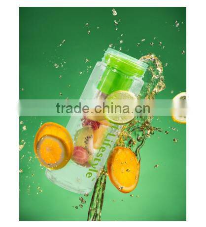 Infuser Water Bottle - Made with Commercial Grade Tritan