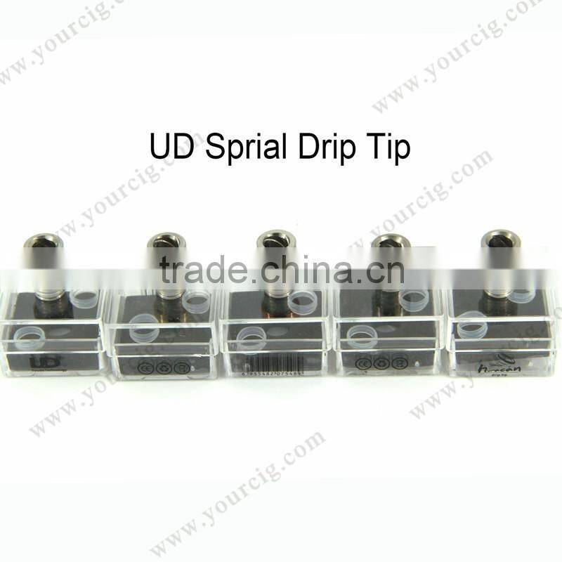 UD Food gade SS304 Huracan Small-bore Spiral Dirp Tips