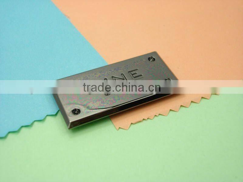 qifeng metal tag for shoes and bags q-2522