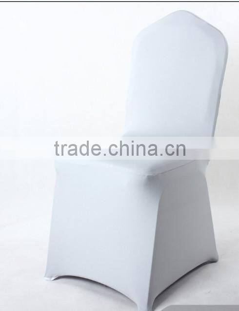 Big Discount White Spandex Chair Cover For Wedding Banquet Chair Cover
