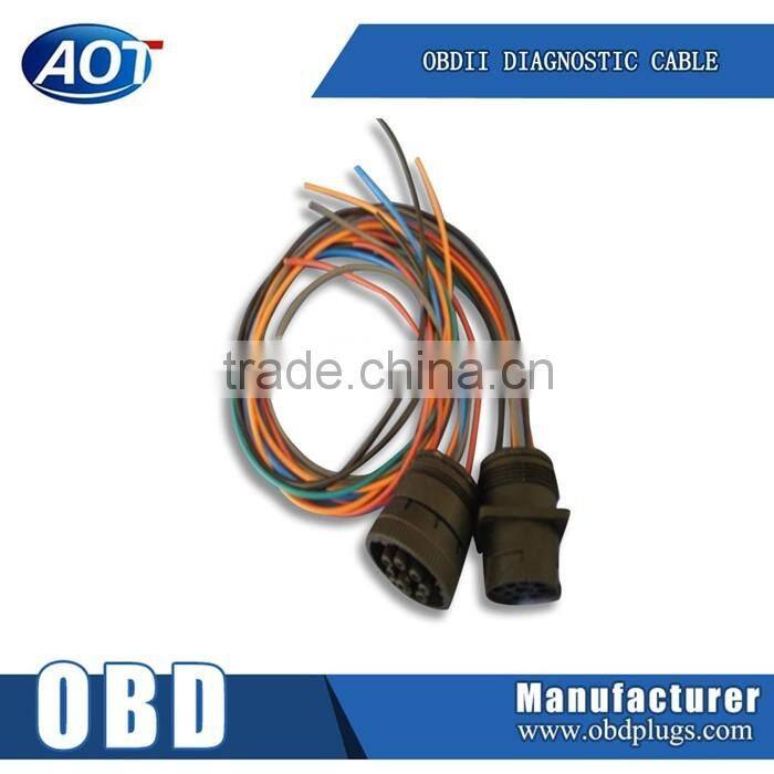 Cable J1939 9 PIN Male J1939 Female to Open End 3ft