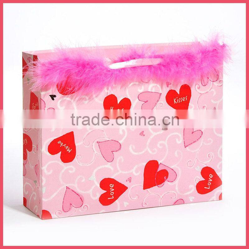 Hot sell cosmetic custom shopping bags for woman