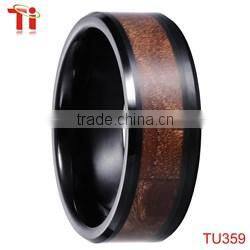 tungsten carbide ring inlay abalone engagement ring, fashionable abalone rings