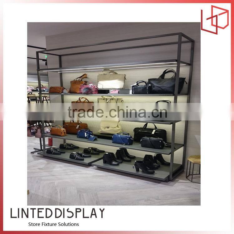 High quality clothes retail store display shelves
