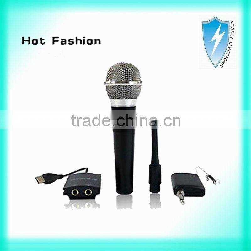 2 in 1 wireless Microphone for wii