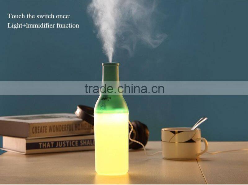 High quality mini humidifier with LED night light and USB humidifier