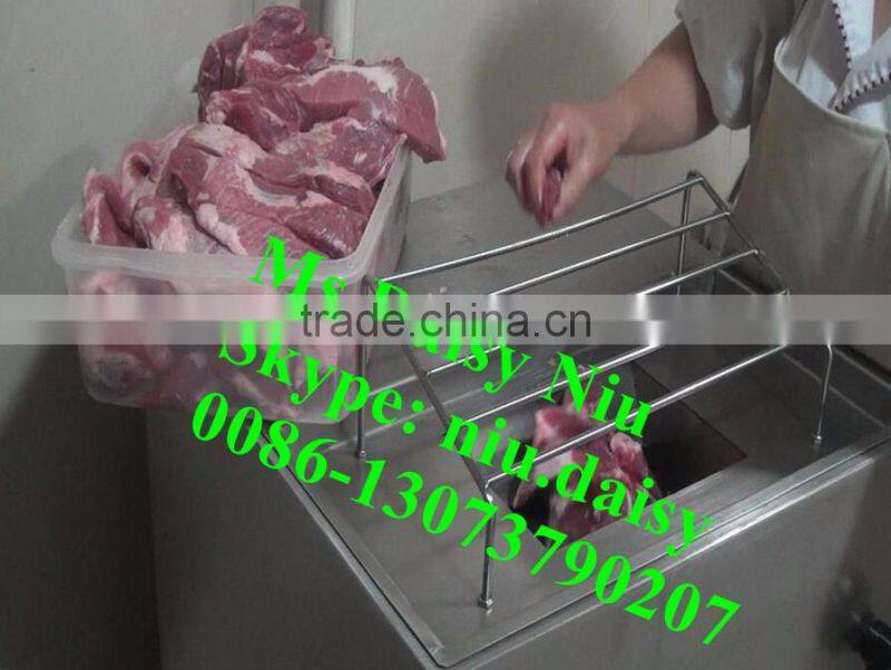 Commercial frozen meat slicer/meat slice cutter/meat slicing cutting machine