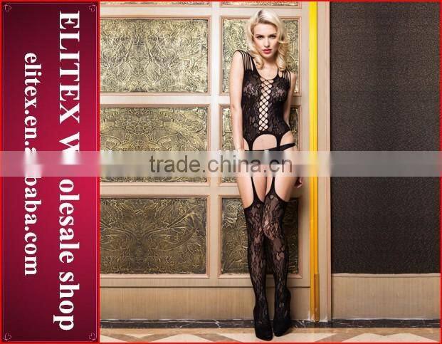 Wholesale fashion open lace hot sexy lingerie sexy body stocking