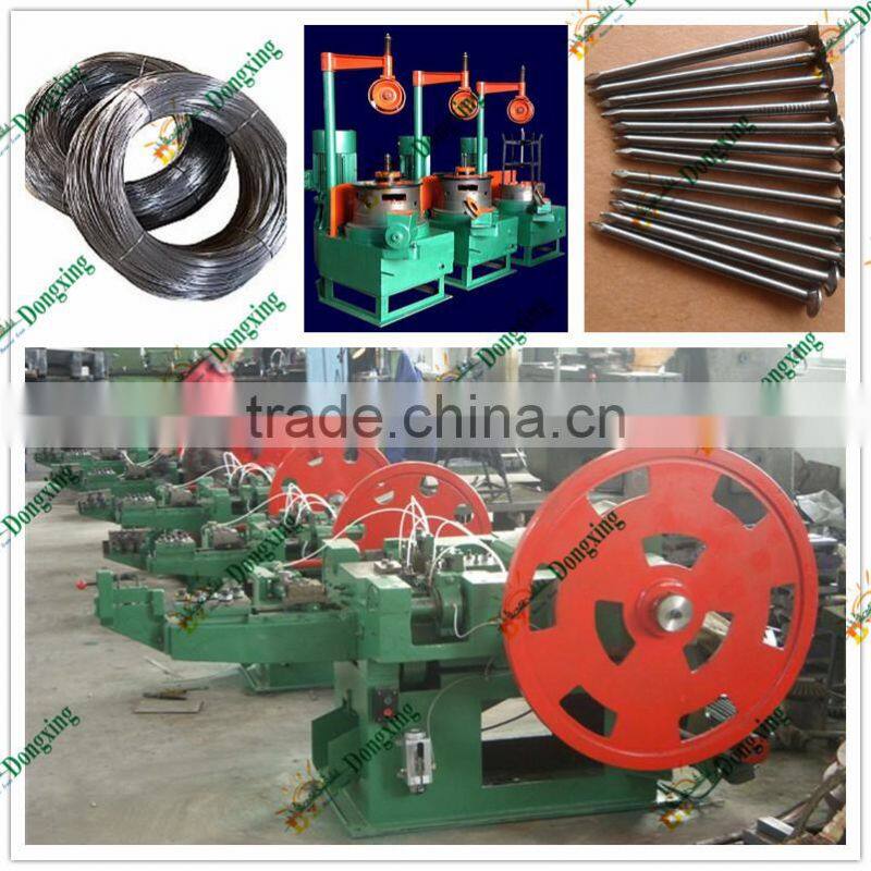 Low carbon steel nail Normal nail making machine