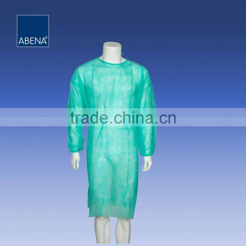 Nonwoven Visit Gowns Green