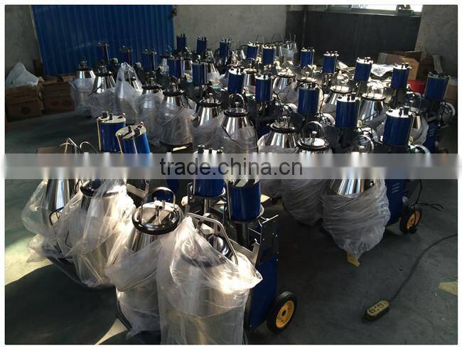 Hot sale low price piston goat milking machine with single bucket