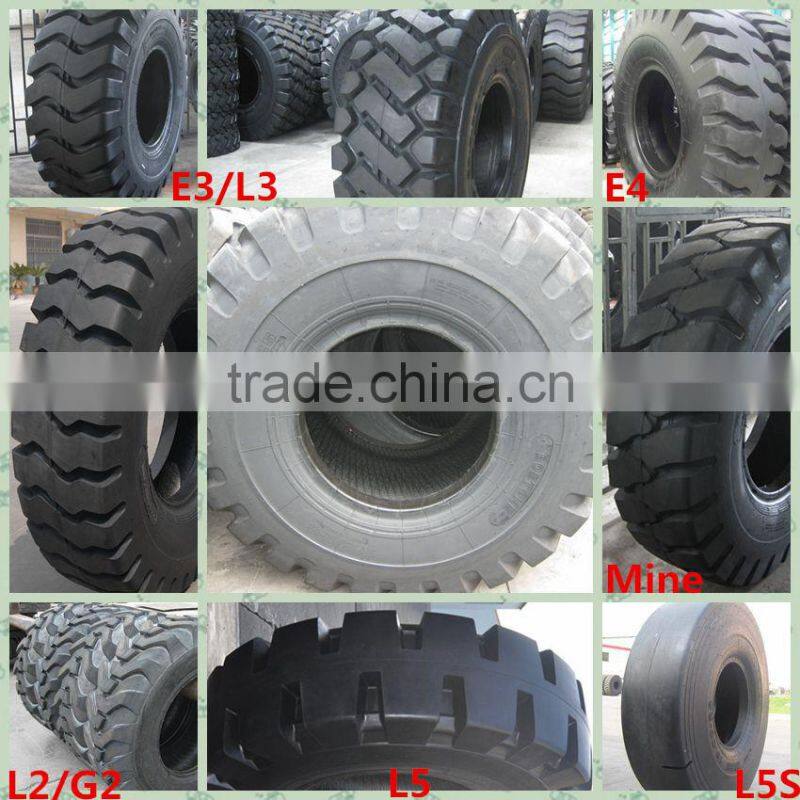 Excellent heat resistance earthmover loader otr tires 23 .5-25