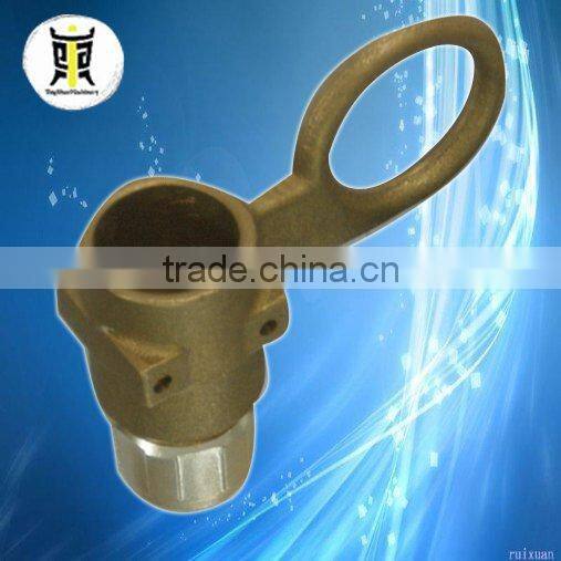 oem brass metal casting for pipe