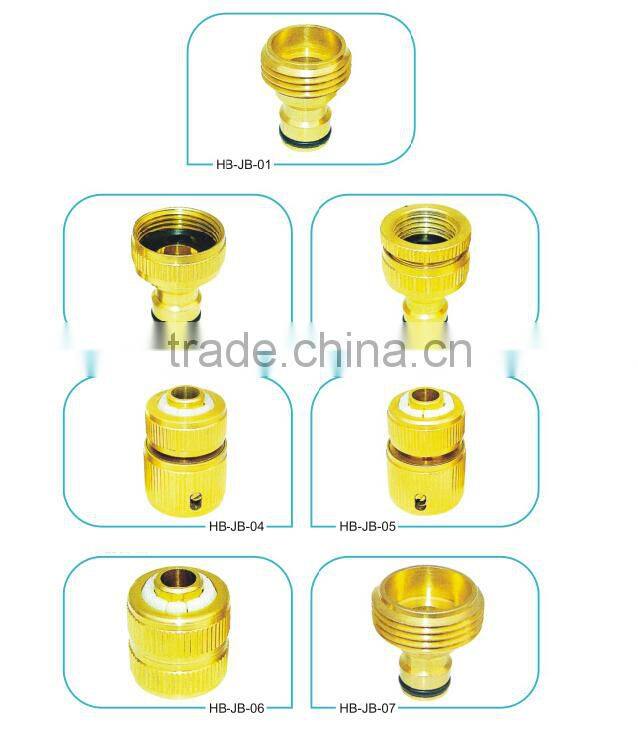 1/2'' BRASS WATERSTOP HOSE CONNECTOR/GAEDEN HOSE CONNECTOR/GARDEN TOOL