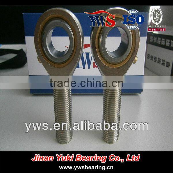 Inlaid liner Rod end bearings male thread steel POSB12 POSB14