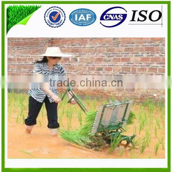 100% Hot Sale Agricultural machinery 2Rows Fast Planting Speed Manual Rice Transplanter from China!!!