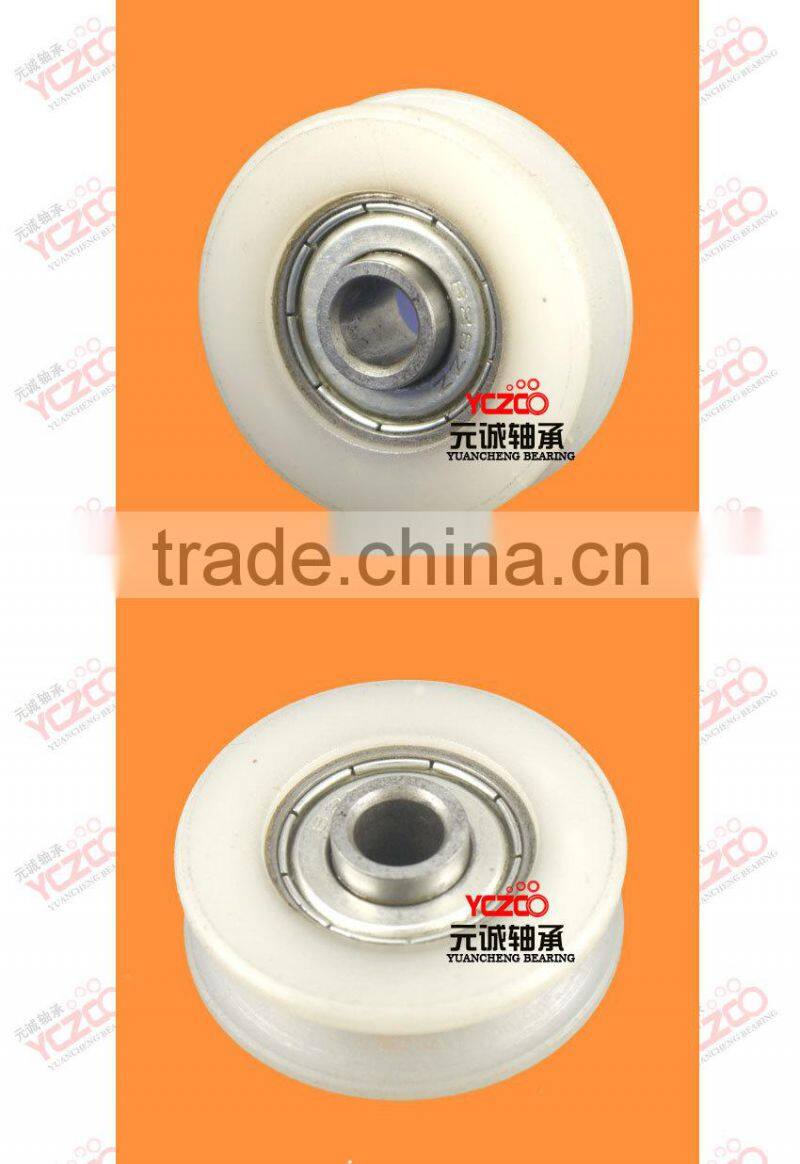 The latest design carbon bearing roller/pulley wheels for sliding window accessories