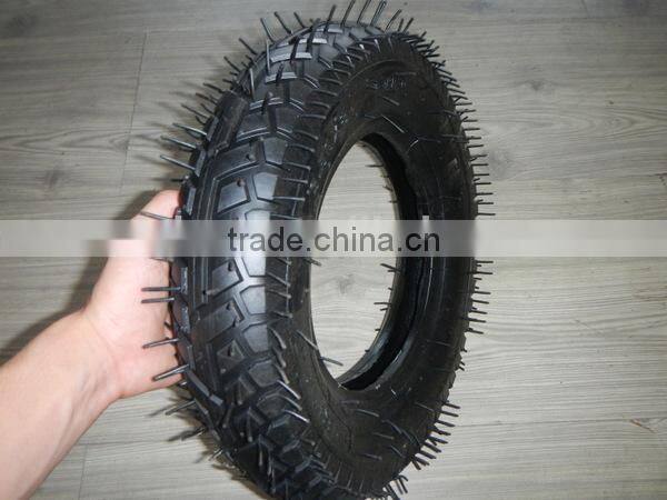 wheel barrow rubber tyre and inner tube 3.50-8